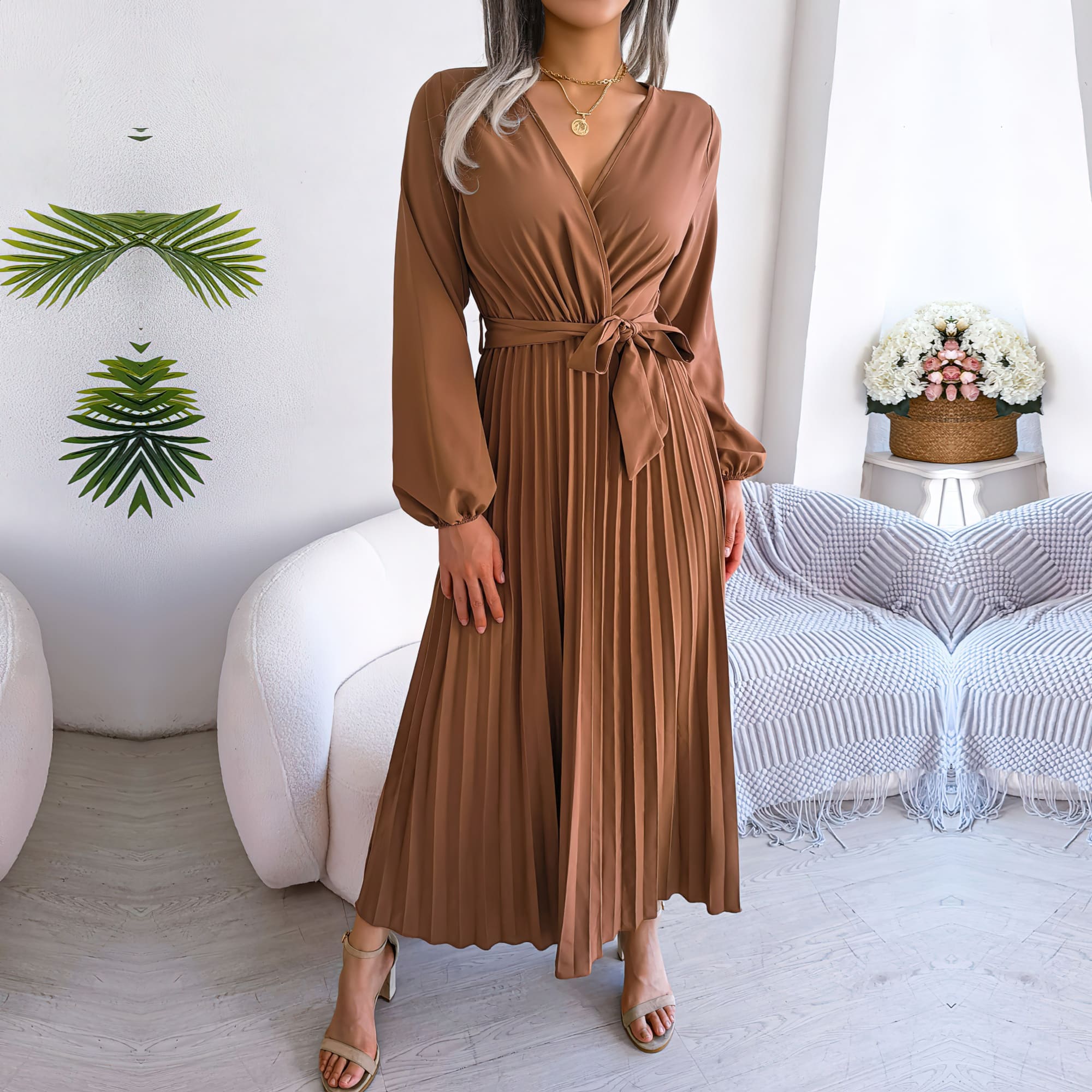 Lively® Robe longue plissée nouvelle collection | Lively™