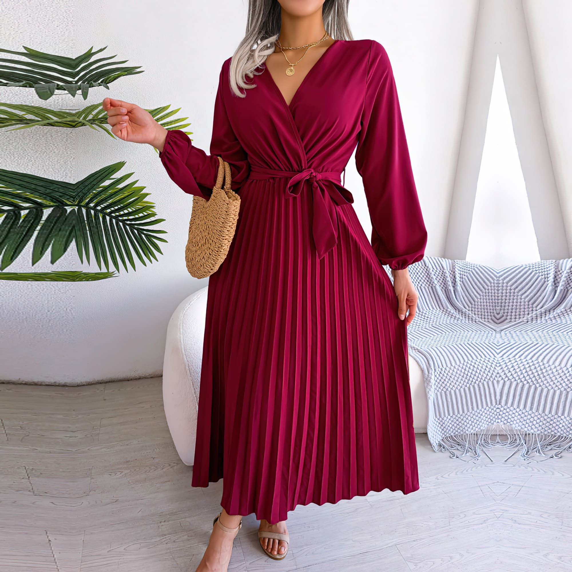 Lively® Robe longue plissée nouvelle collection | Lively™