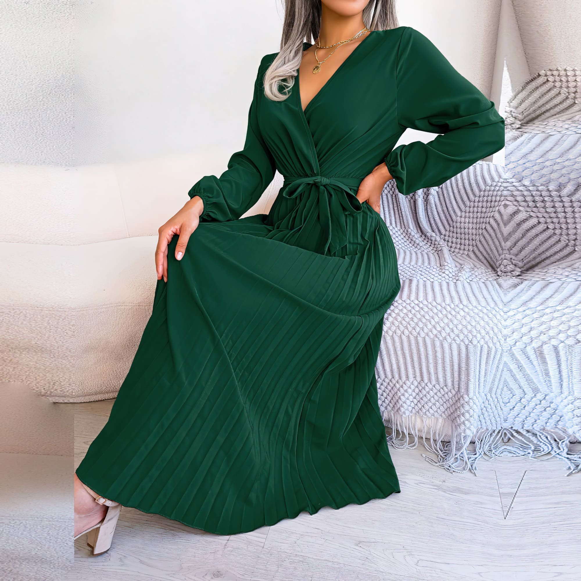 Lively® Robe longue plissée nouvelle collection | Lively™