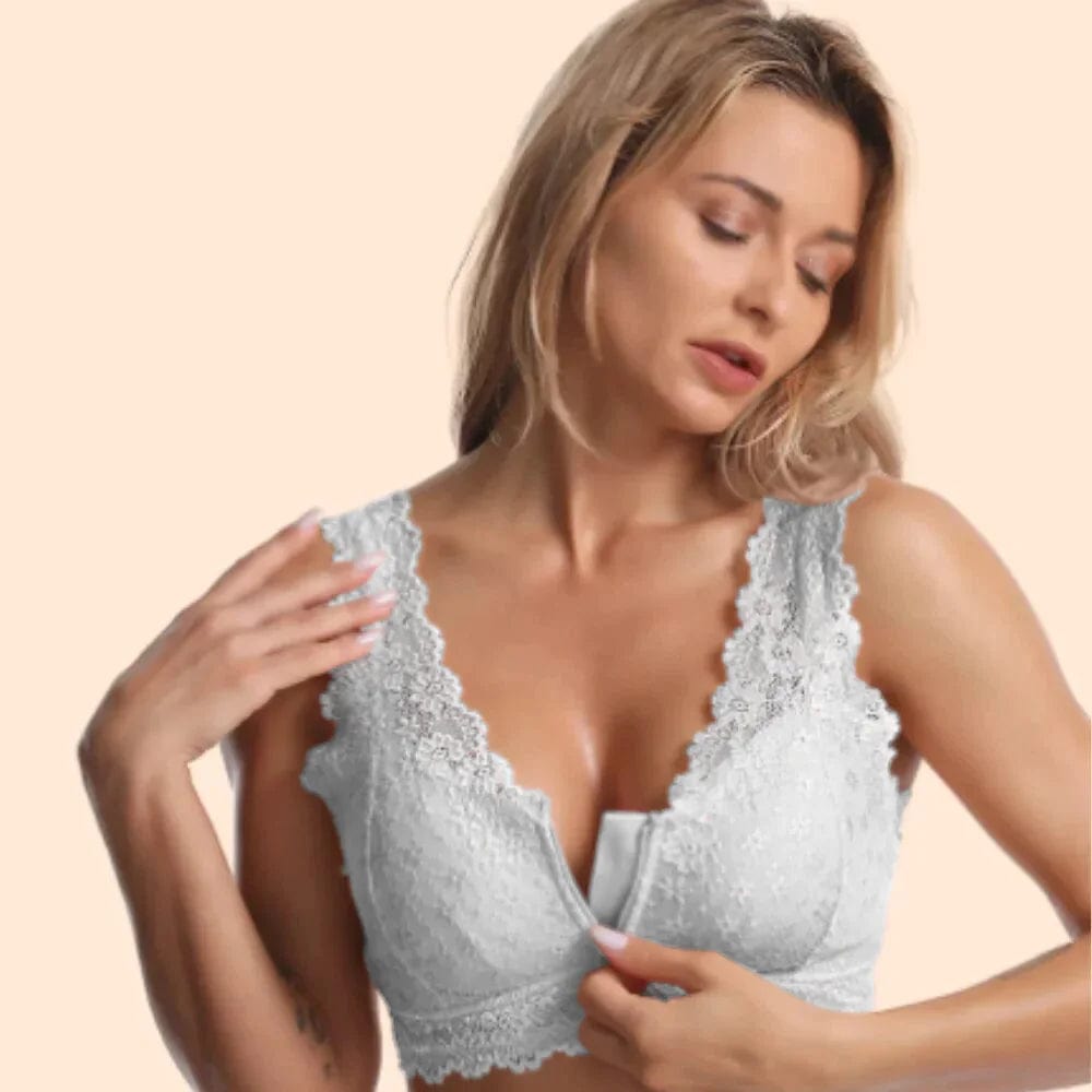 Lively® Sous-vêtements & Gaines Blanc / M (60A-B-C / 65A-B-C) Le soutien-gorge sans armatures innovant | Lively®